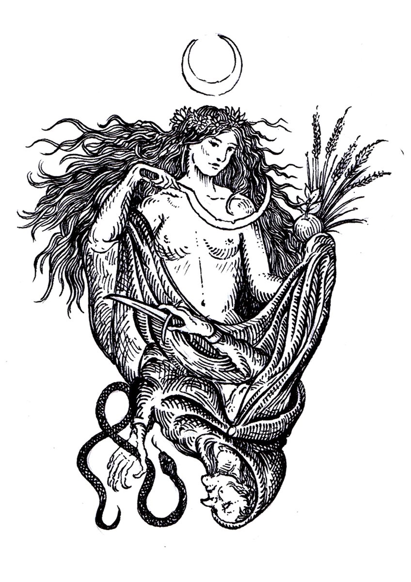 sineateruk's tweet photo. “MAIDEN AND THE CRONE” 🌾 🐍 https://t.co/JqX7GBoRJX