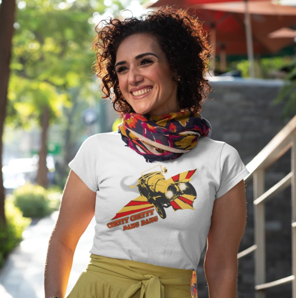 fanisfanstore's tweet photo. ¡CHITTY CHITTY BANG BANG!

#chittychittybangbang #retro #vintage #camiseta 

https://t.co/6DO0ayy1AV https://t.co/PNH7AleEVG