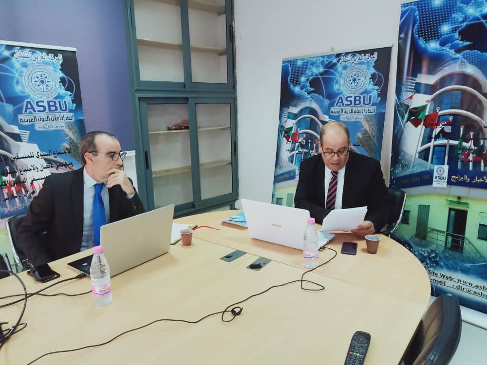 انطلقت صباح اليوم عبر تقنية التحاور عن بعد Zoom اشغال الاجتماع السنوي لمنسقي الاخبار و البرامج و الرياضة  بمشاركة ١٦ هيئة  تلفزيونية عربية بإشراف المركز العربي لتبادل الاخبار  ممثلا في مديره السيد محسن كريم سليماني و الطاقم المسير للتبادلات الإخبارية و البرامجية و الرياضية