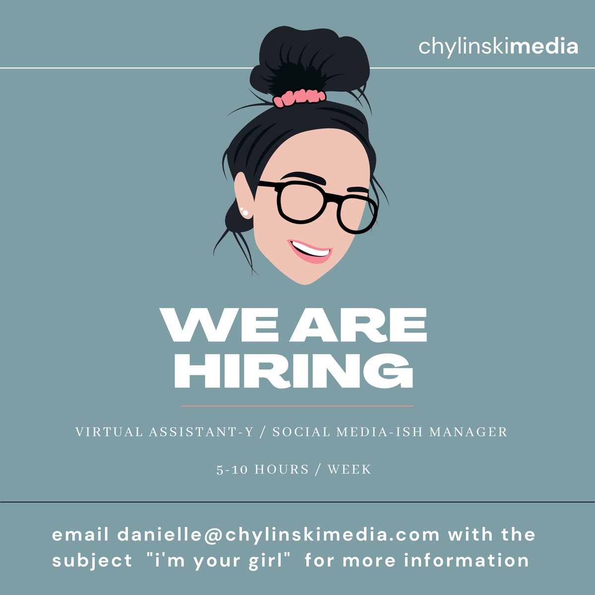 d_chylinski's tweet photo. We’re ~growing~ &amp; need a self-starter who loves apple products as much as I do (air drop saves lives &amp; so much time) to continue to expand!

LET’S DO IT. — Email me at danielle@chylinskimedia.com with the subject "i'm your girl"  for more information!✨🙌🏼🌱 https://t.co/mVC5qPumXc