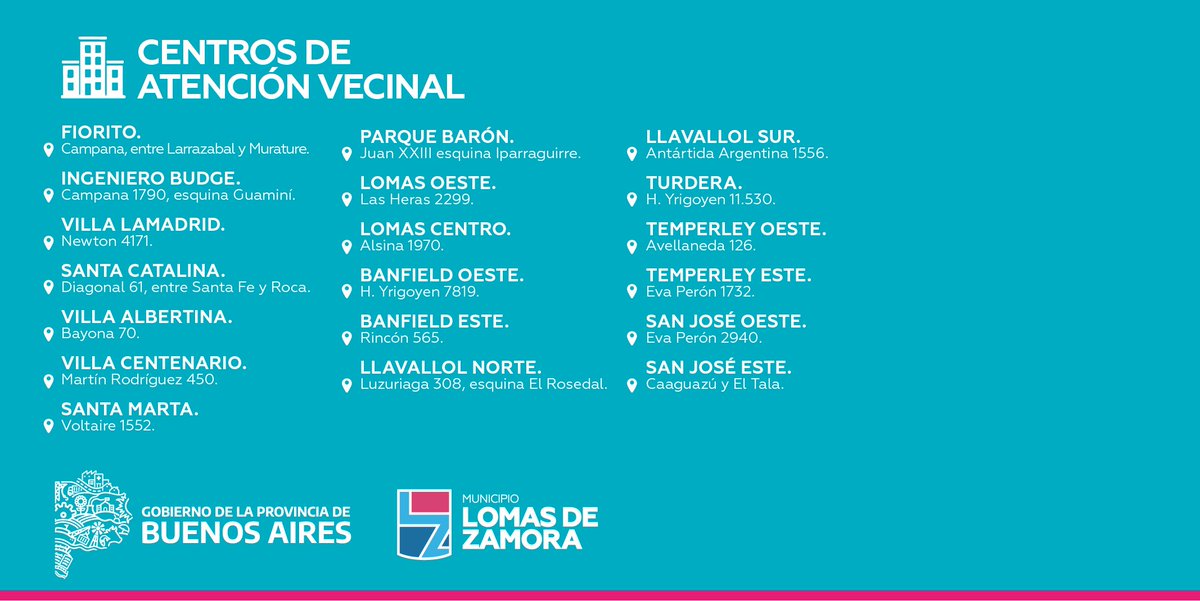 Mun Lomas De Zamora On Twitter Ingresa A Https T Co Qpujewamjy O Acercate A Los Centros De Atencion Vecinal Del Municipioldez Para Realizar La Inscripcion Web Y Ser Parte Del Programa De Vacunacion Contra