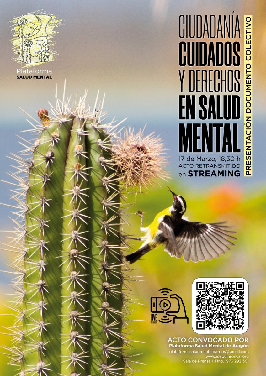 ✔Desde <a href="/CuidadosDignos/">CuidadosDignos</a> apoyamos el documento “En contra de las contenciones y a favor de un trato digno a las personas”. Os animamos a asistir a su presentación:
🗓️ 17/03/2021 ⏰18:30h   ➡️joaquinroncal.org/paginas/pagina… 
#DignosContraCOVID #LiberaCare 
 #CuidamosBien #CuidadosDignos