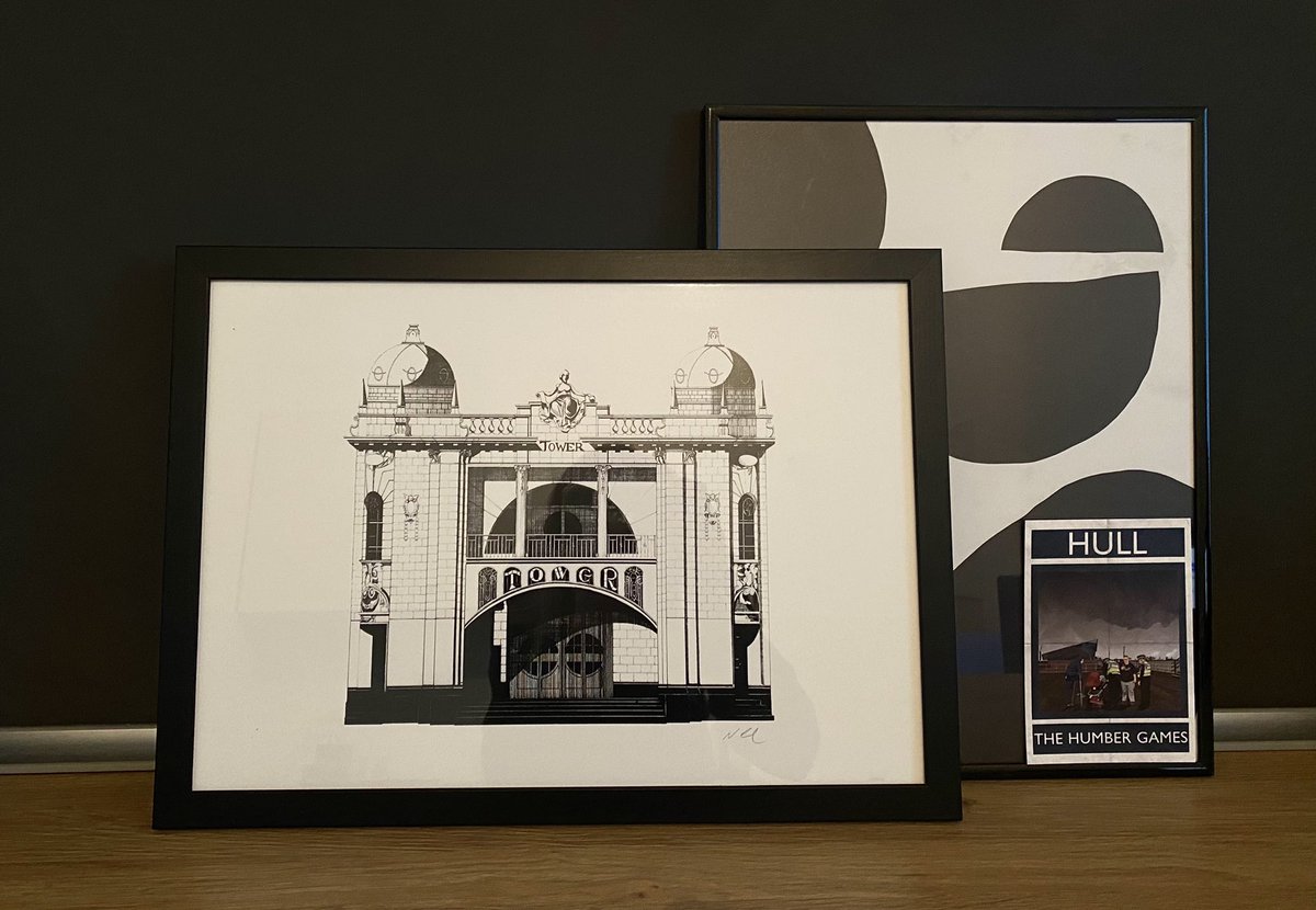 MarkReeves25's tweet photo. A little bit of home in Berlin courtesy of @NickCouplandArt. Absolutely adore this print of the iconic ‘Tower’ cinema and of course many years later; nightclub. #towerforanhour https://t.co/O87MhGGkgU