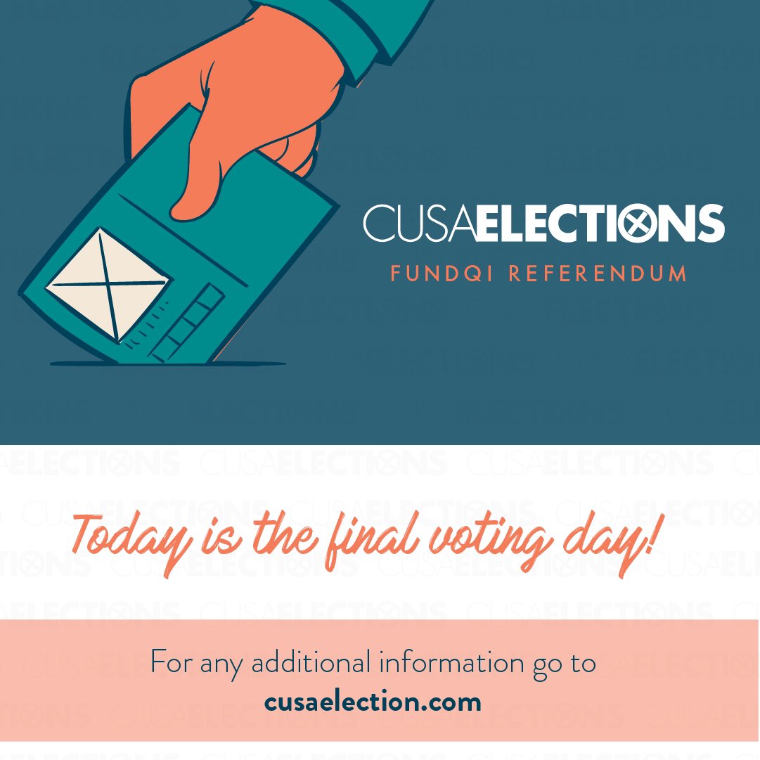 CUSA Elections tweet media