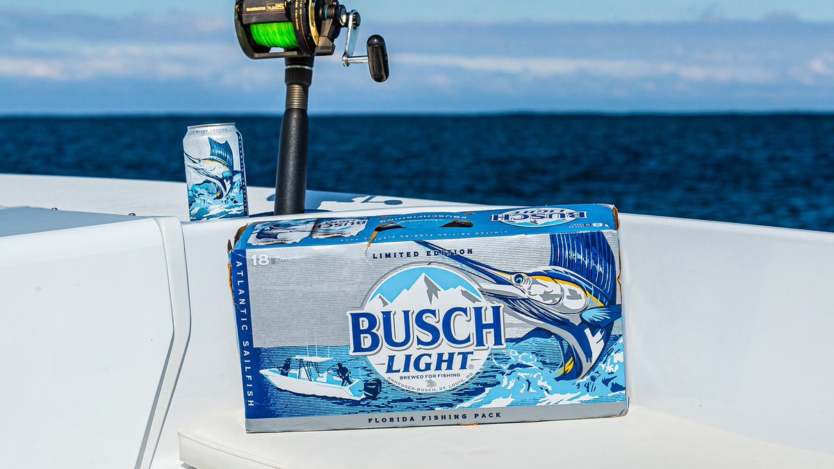 Busch Beer on X: 🎣FISHING CANS ARE HERE🎣 Reel 'em in while you