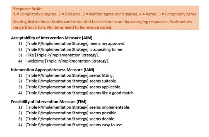 Looking for ways to maximize performance of your #TripleP system? Consider assessing the acceptability, appropriateness, and feasibility of interventions among leaders, direct service providers and families to identify areas for system improvement. buff.ly/3819lSa