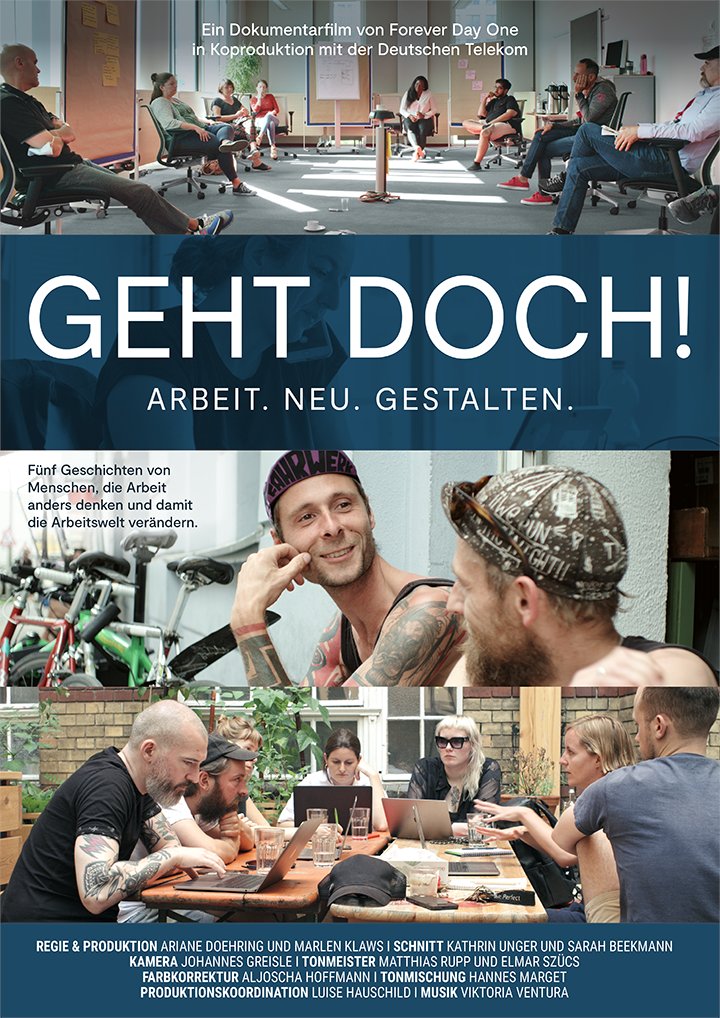 DorisHallerbach's tweet photo. Wir feiern die virtuelle Premiere des Dokumentarfilms "Geht doch! Arbeit. Neu. Gestalten." am 22.3.21 um 17:30 Uhr. Ihr seid herzlich dazu eingeladen!
@MTrautmann führt durch den Filmabend und diskutiert anschl. mit Filmemachern und Protagonisten. 
https://t.co/7GM5jTT9DS https://t.co/db2zxYsVXj