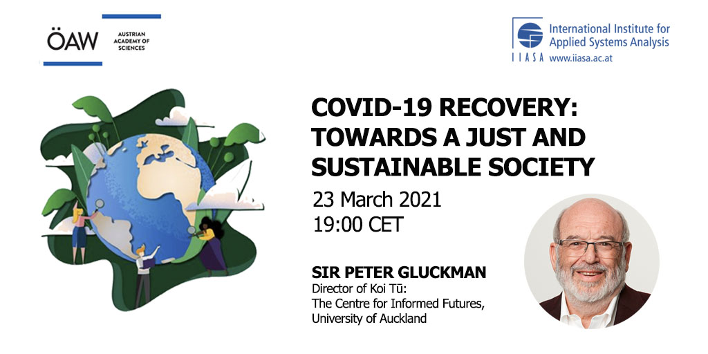 IIASAVienna's tweet photo. 📌Register for this virtual @oeaw IIASA public lecture with Sir @PeterGluckman highlighting lessons learned from the #COVID19 #pandemic focusing on:
✅#Governance
✅#SciencePolicy & #ScienceDiplomacy interfaces
✅Incentives within the #ScienceSystem
👉https://t.co/ceIbATsZUO https://t.co/VUEFtFyLyK