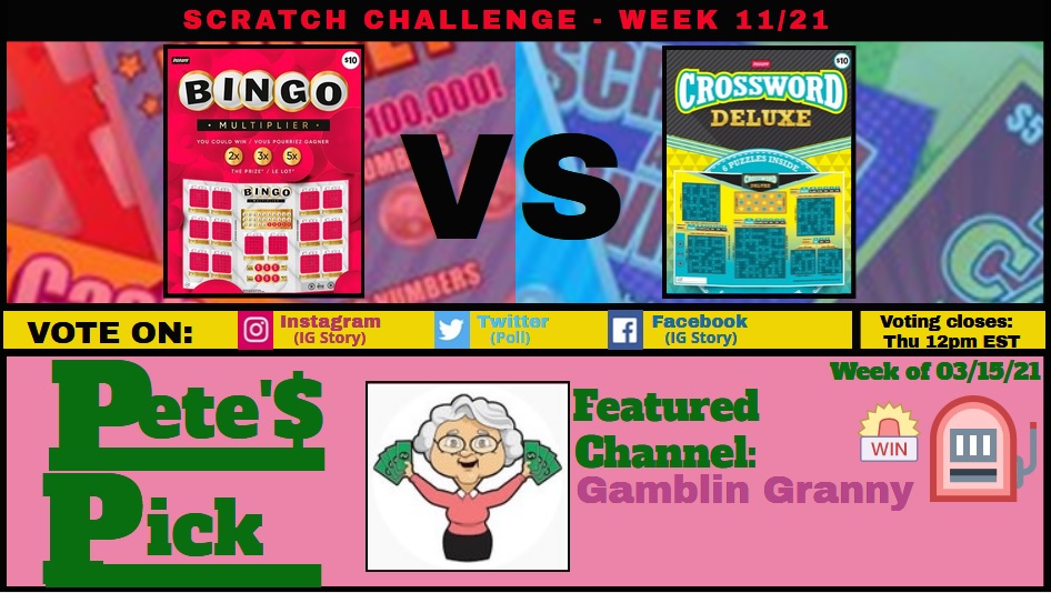 scratchinpetepa's tweet photo. Week 11: Scratch Challenge Results: Tue, Mar 16th'21 on YOUTUBE! https://t.co/Yo4VVJvqq9