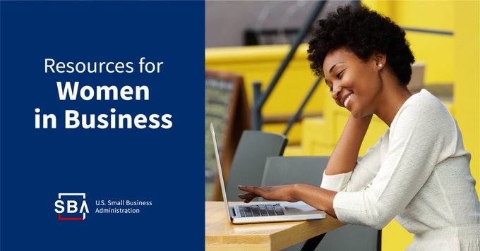 SBA_SF's tweet photo. DYK? Women’s Business Centers provide free to low cost counseling and training and focus on women who want to start, grow, expand, or recover their small business? Find a center near you . https://t.co/Ruq6ZubZIR #WomensHistoryMonth https://t.co/IgSGjR1391