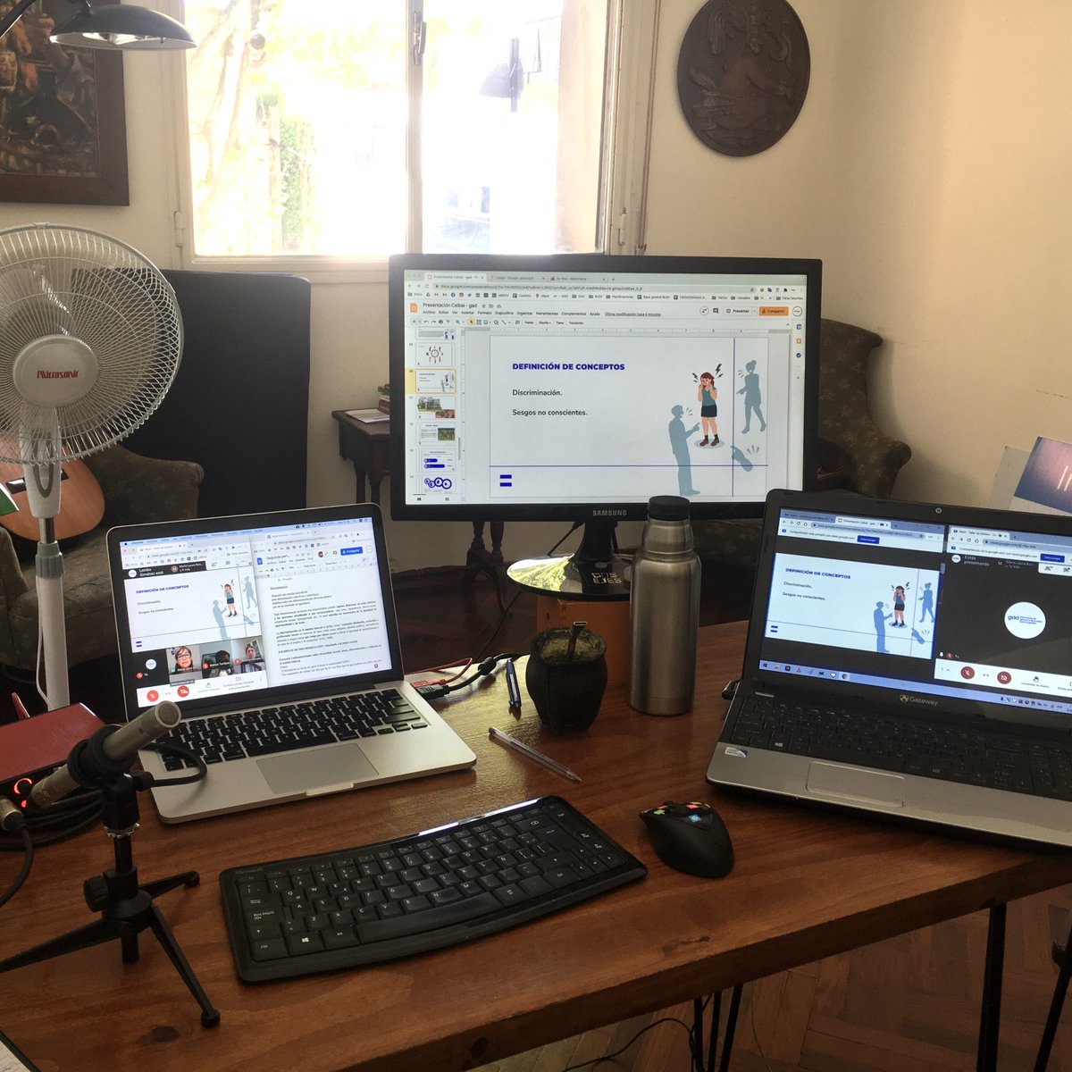 elembogimenez's tweet photo. Contento por el resultado de otro taller sobre #género para empresas que estamos brindando desde @GADgenero y sobre todo, contento por el #equipo que armamos con Maria José Scaniello Negris. Esta modalidad significa un #desafío, pero tmb. un #aprendizaje.

Van 3, quedan 14 🙌🏽 https://t.co/iyAicKHLfY