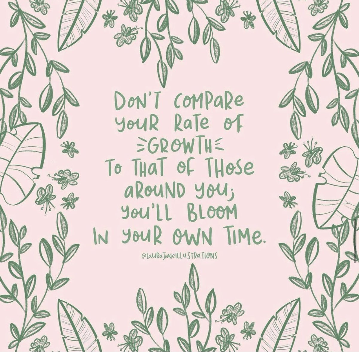 Go at your own pace and do what’s right for you 💚