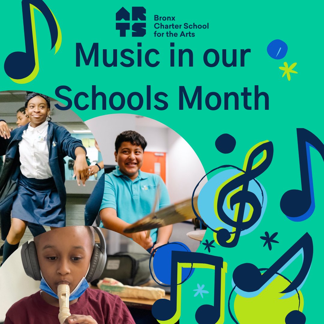 bronx_arts's tweet photo. For more than 30 years, March has been officially designated by the National Association for Music Education for the observance of Music In Our Schools Month, the time of year when music education becomes the focus of schools across the nation. 

Why is music important to you? https://t.co/lgFkc7jij0