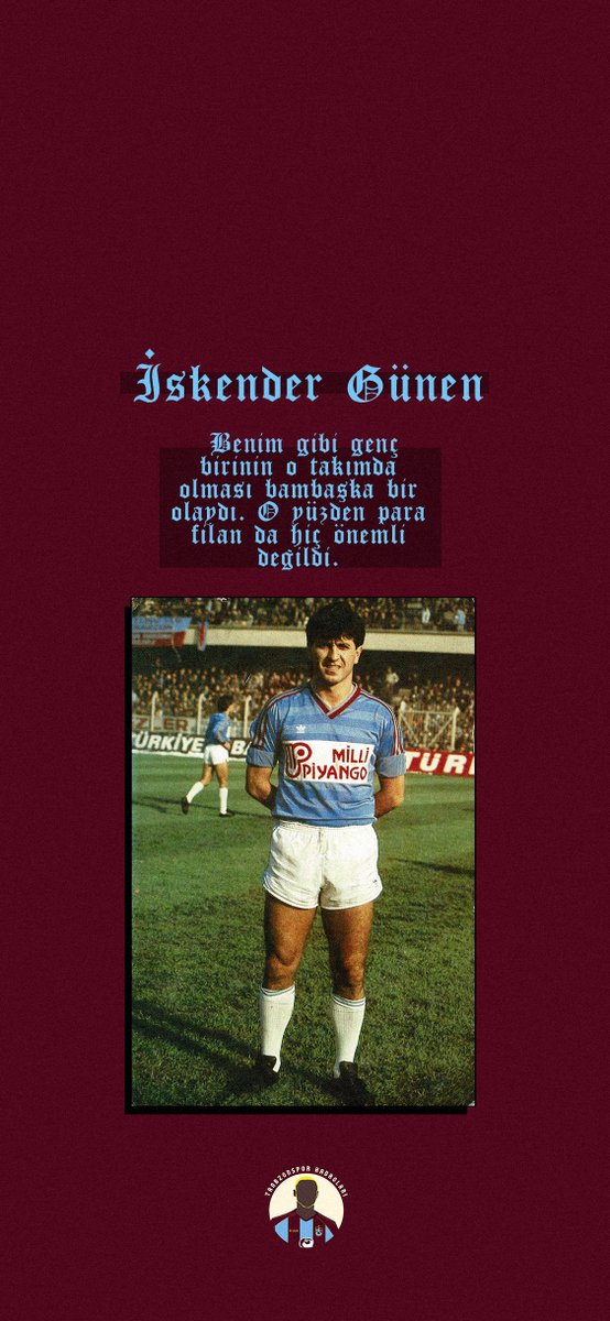 İskender Günen, 1980-1991 yılları arasında Trabzonspor Kadrolarında yer aldı.