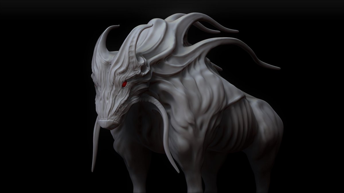 Early work in progress on the latest beast.

#BetterWhenDead #indiegame #indiedev #horror