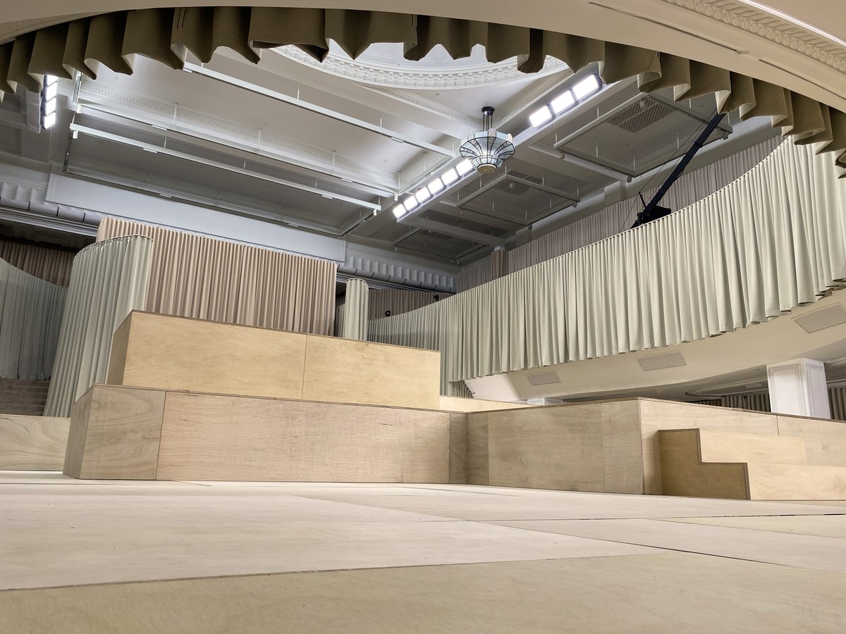 truestagingltd's tweet photo. Burberry MWAW21 recently completed! The first show to be held at the iconic Regent Street store, celebrating ply in it's raw form to host the first menswear focussed collection by Riccardo Tisci #eventprofs #setbuild #setdesign https://t.co/W7N4eDh3Jt