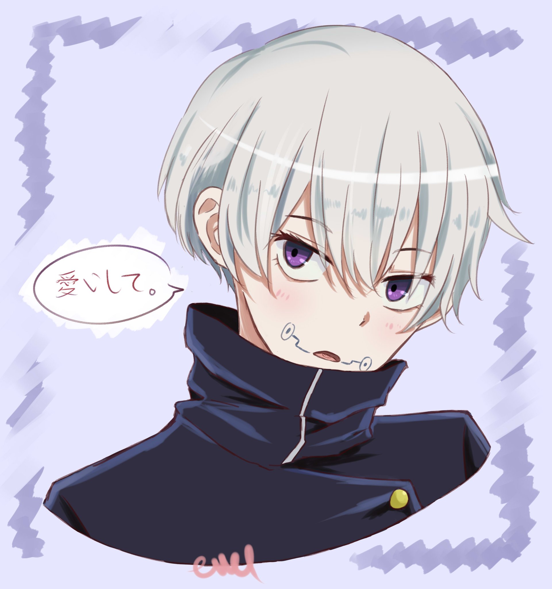 Evel ୧ Love Me Said Inumaki Now Y All Are Cursed ノ ノ ミ Well Even If You Didnt Curse Me I D Still Love You Art Illustration Jujutsukaisen Togeinumaki Inumakitoge Evel ୧ Love Me Said Inumaki Now Y All Are Cursed ノ ノ ミ Well Even If You Didnt Curse Me I D Still Love You Art Illustration Jujutsukaisen Togeinumaki Inumakitoge