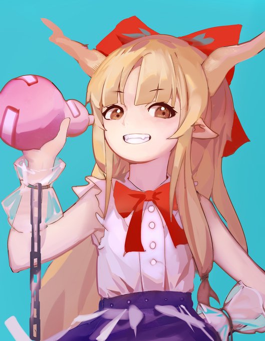 伊吹萃香のtwitterイラスト作品 伊吹萃香のtwitterイラスト作品