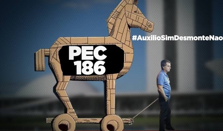 garfonasopa's tweet photo. @DFDanielFreitas @jairbolsonaro @MajorVitorHugo É um ataque à democracia o apoio a "reformas" feitas a toque de caixa, sem ouvir a sociedade, que trazem temas não relacionados por pura maldade. Precisamos de políticos que escutem a população, não só bancos! O AUXÍLIO NÃO PRECISA DE PEC! #PECfake @jairbolsonaro @ArthurLira_ https://t.co/mSGOeZVEZR