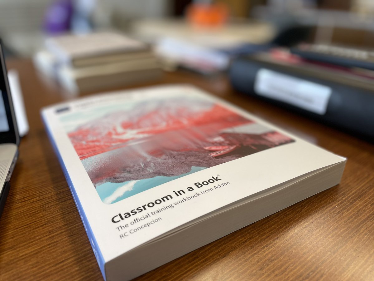 Look what arrived on my desk! The latest <a href="/Adobe/">Adobe</a> Photoshop Lightroom text from <a href="/NewhouseSU/">Newhouse School</a>’s own <a href="/aboutrc/">RC Concepcion</a>! I’m continually impressed with the contributions our faculty and staff make to the professions and the academy.