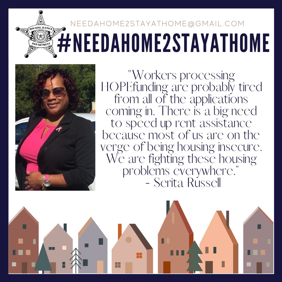 DownHome_NC's tweet photo. #HOPEfunding should provide more staff to administer a larger program, not fewer. Cutting funding for staff will slow down the process and make the agency less responsive to tenants and landlords. https://t.co/2zNChezatj