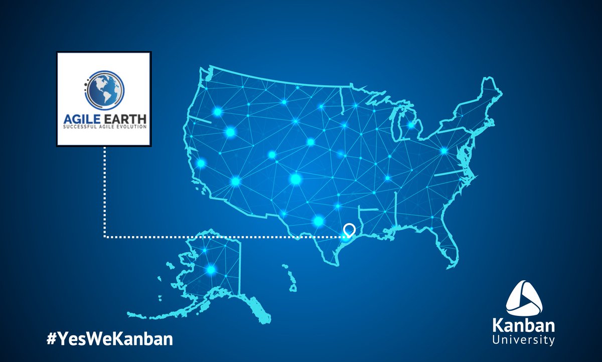 One more year together! We are happy to celebrate our partnership anniversary with <a href="/AgileEarth/">AgileEarth</a>. Here's to many more years of success and Kanban! Thank you, @speakertx and <a href="/DanReedPMP/">Dan Reed</a>! #YesWeKanban