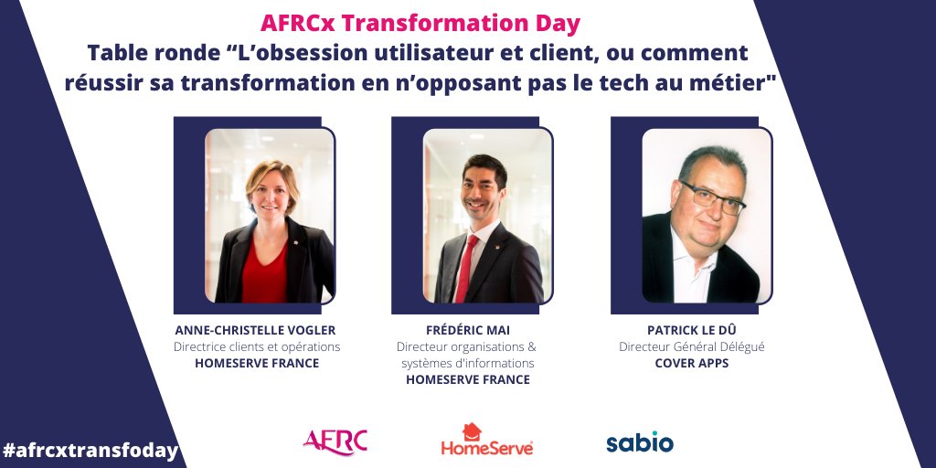 WeAreCoverApps's tweet photo. 👋 Sabio est partenaire de l'AFRCx Transformation Day !
🎥 Retrouvez-nous ce jeudi 11/03 à 10h20 pour en savoir plus sur "L'obsession utilisateur et client, ou comment réussir sa transformation en n'opposant pas le tech au métier"
Lien pour vous inscrire : https://t.co/yvfEUfMeiE https://t.co/Y9CDBxIGS2