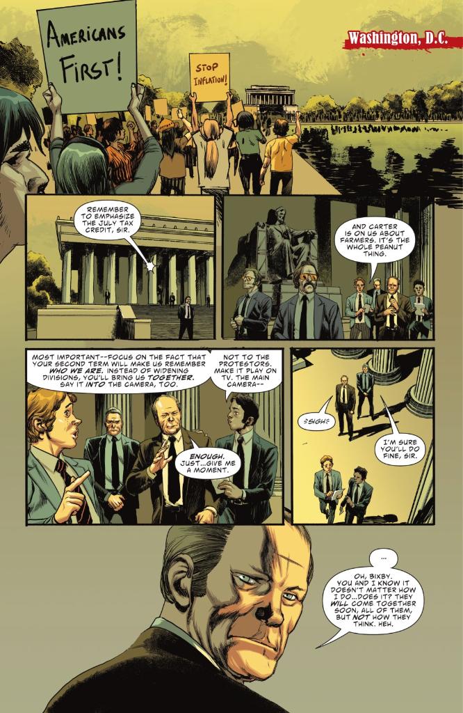 Comixology's tweet photo. With the help of the Council of Firsts, Skinner’s team has learned the secret sacrifice required to obtain the Blood of Light! https://t.co/krrv0rN0ny
W: @Ssnyder1835
A: @rafaalbuquerque
C: #DaveMcGaig
L: @swands
E: #MarkDoyle & @mehowell https://t.co/XJwDsnF38u