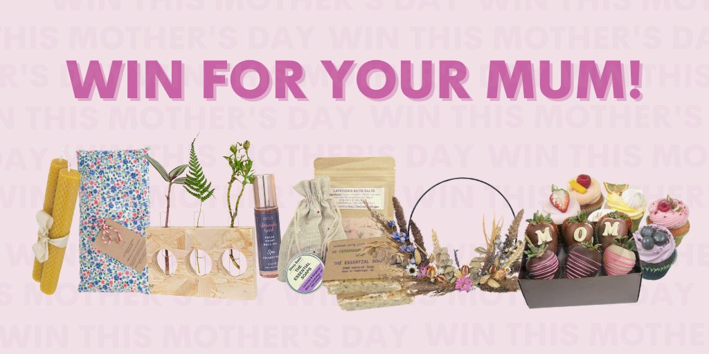 💝 WIN OUR MOTHER’S DAY OLIO MADE BUNDLE 💝

For your chance to #win our collection of unique homemade gifts &amp; treats valued at over £100+, simply...

1️⃣ FOLLOW @OLIO_ex.
2️⃣ RT this post.
3️⃣ COMMENT below with a 💖.

(1/5)