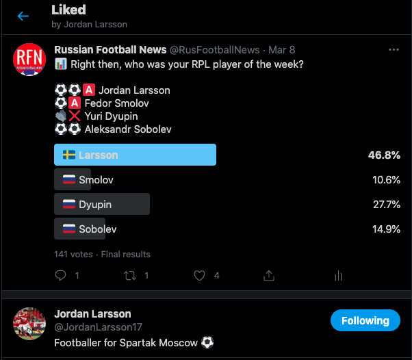 Russian Football News tweet media
