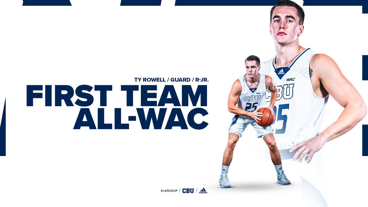 🏆🏆🏆

Our leader, our captain!

Congratulations to Ty Rowell on earning First Team All-WAC!

#LanceUp⚔️
