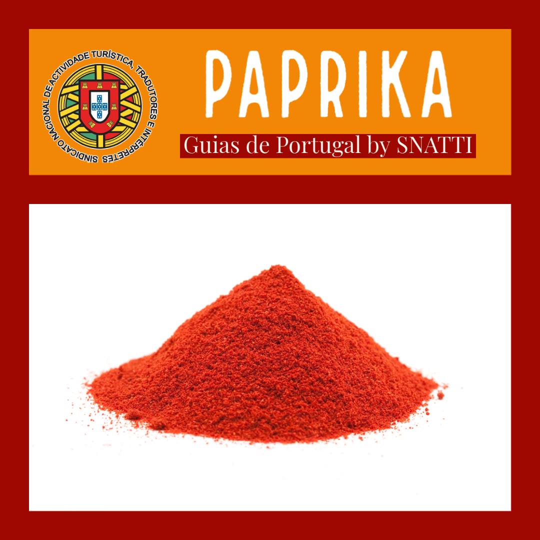 GSnatti's tweet photo. Paprika (colorau in Portuguese) @GSnatti 

#GuiasdePortugal #PortugalTouristGuidesBySnatti #FEG_QualifiedTouristGuides #AmbassadorsofExcellence #EmbaixadoresdaCulturaPortuguesa #ReadyToGuide2021 #visitportugal #ageofdiscovery #history #navigation #spices #food #ageofdiscovery https://t.co/a30PLADAFG