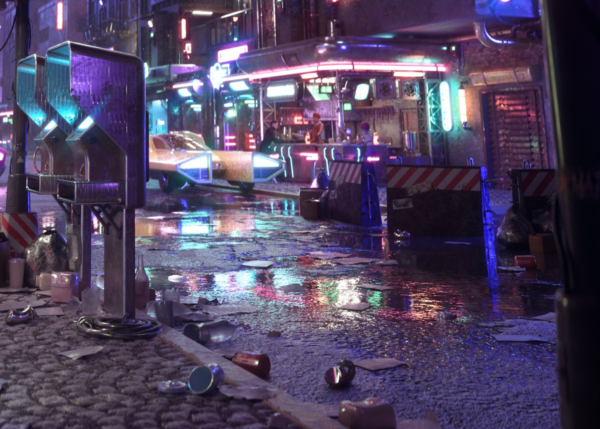 tropicalvirtual's tweet image. &quot;Night Shift 2187AD&quot;

available on @SuperRare 
🔗superrare.co/artwork-v2/nig…