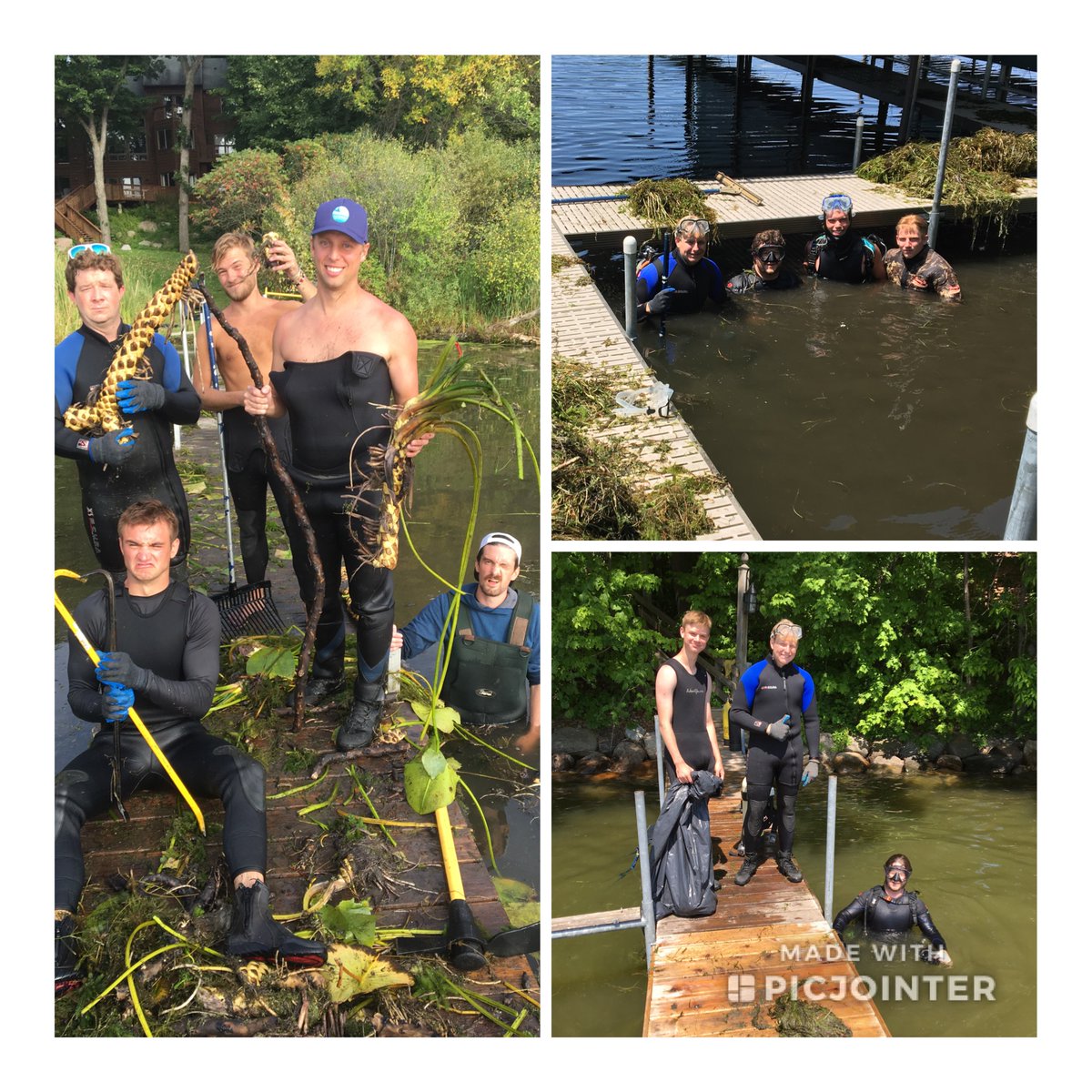 WaterfrontSCUBA's tweet photo. Waterfront Restoration is hiring divers for our 2021 season on our amazing Minnesota lakes. Apply now to join our crew that helps people enjoy their lake without weeds! #waterfrontrestoration #scubadiving #workoutside https://t.co/ik5ZgFPqq0 https://t.co/YgEglmRmsS