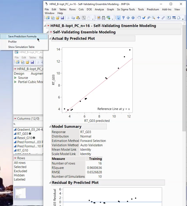 jmp 13 add residual jmp 13 add residual