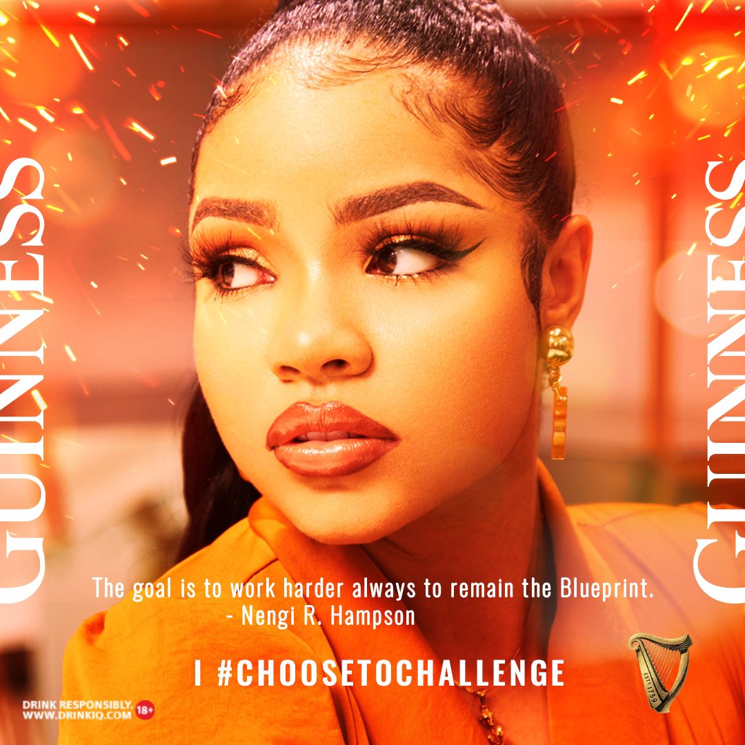 Dare to dream. Own it like a queen, no apologies. #ChooseToChallenge #GuinnessIWD