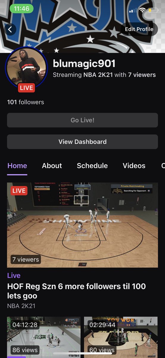 Yesterday was a good day on da game.Appreciate everybody who showed love and helped me get to my 1st 100 followers. Specially <a href="/UnkleTrey/">Unkle Trey</a> be showing love since day 1. Next goal 500 followers and affiliation 😈😤