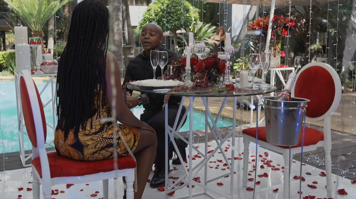 Mzansimagic's tweet photo. Goodness says YES! 💍❤

#TheQueenMzansi https://t.co/VquvylOlF6 https://t.co/sEkxbQpT9h