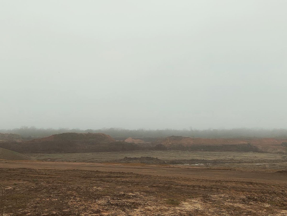 sogulfsolutions's tweet image. Calm cool mornings before we start our busy days at the pit! 🌥

#selectfill #topsoil #clay #dirtpit #excavation #excavator #dumptruck