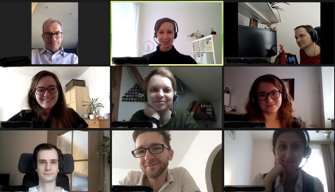 EUInterpreters's tweet photo. Last week we received virtual #EUStudyVisit of #1nt students within the framework of the pedagogical assistance granted to the Charles University Prague and University of Bucharest
Find more about our cooperation with Universities at #SCICkci: https://t.co/xocLVH9qGz https://t.co/BLss1M6tRM