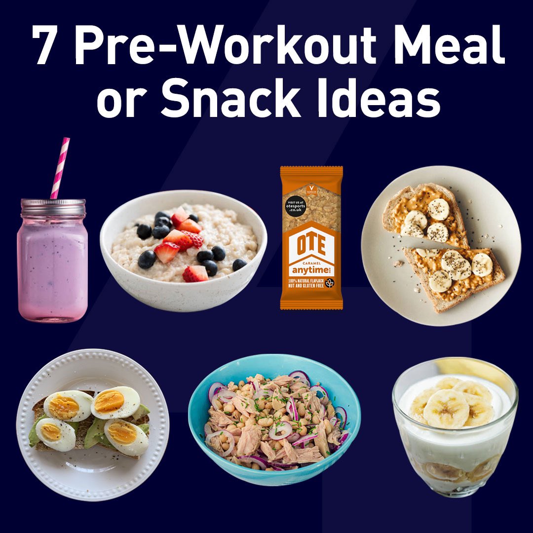 We get a lot of questions from our athletes on what they should eat before training, so our Nutritional Therapist Steph has put together some ideas for pre-workout meals or snacks.

Meals should be consumed 2-3 hours before, so that digestion has begun.