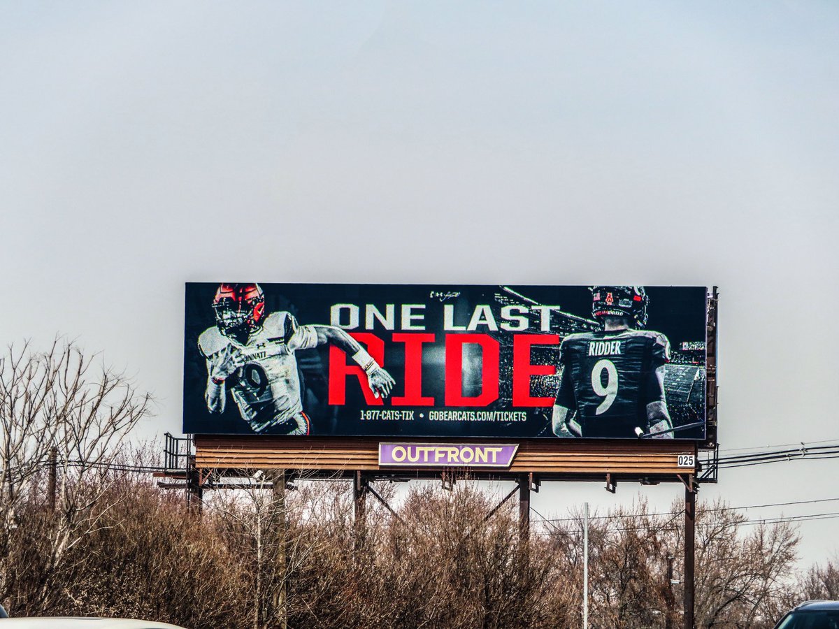 Look out for this billboard in my hometown city, the 502!! Representing not only myself but all of Bearcat Nation!