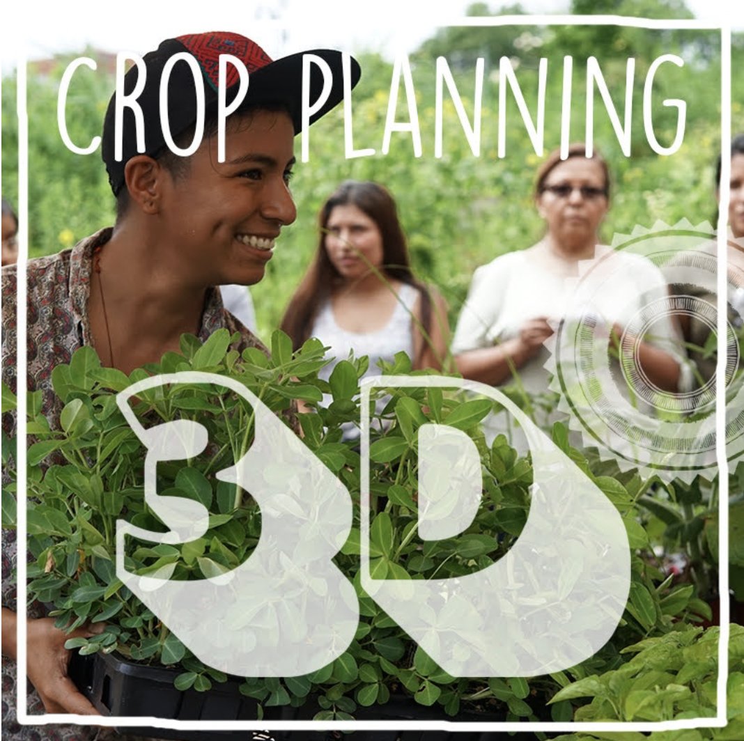 soulfirefarm's tweet photo. Visioning Abundance: Crop Planning for Resilience. Virtual Bilingual Skill-share 3/11, 3-4:30 pm ET. 

If you haven’t registered yet for our first 3D of 2021, you still have time! Head to the link in our bio to register by noon on 3/10! 
https://t.co/ltJxjR107Q https://t.co/jTECZXZ1dk