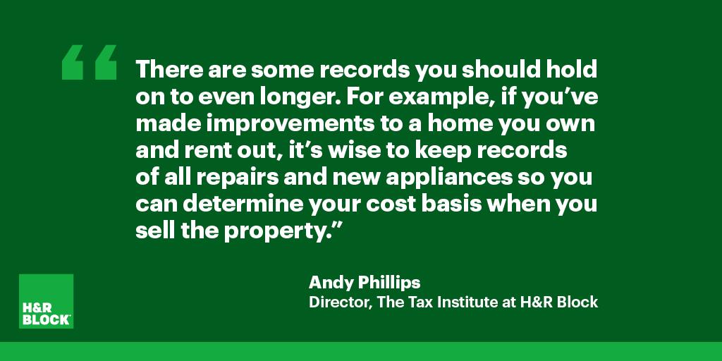 .<a href="/WSJ/">The Wall Street Journal</a> talks with <a href="/HRBlock/">H&R Block</a> Director <a href="/AndrewPhillips/">Andy Phillips</a> to understand what you really need to save, move to the cloud and what you should shred. Read more: 
hrblock.io/3qtTP7K