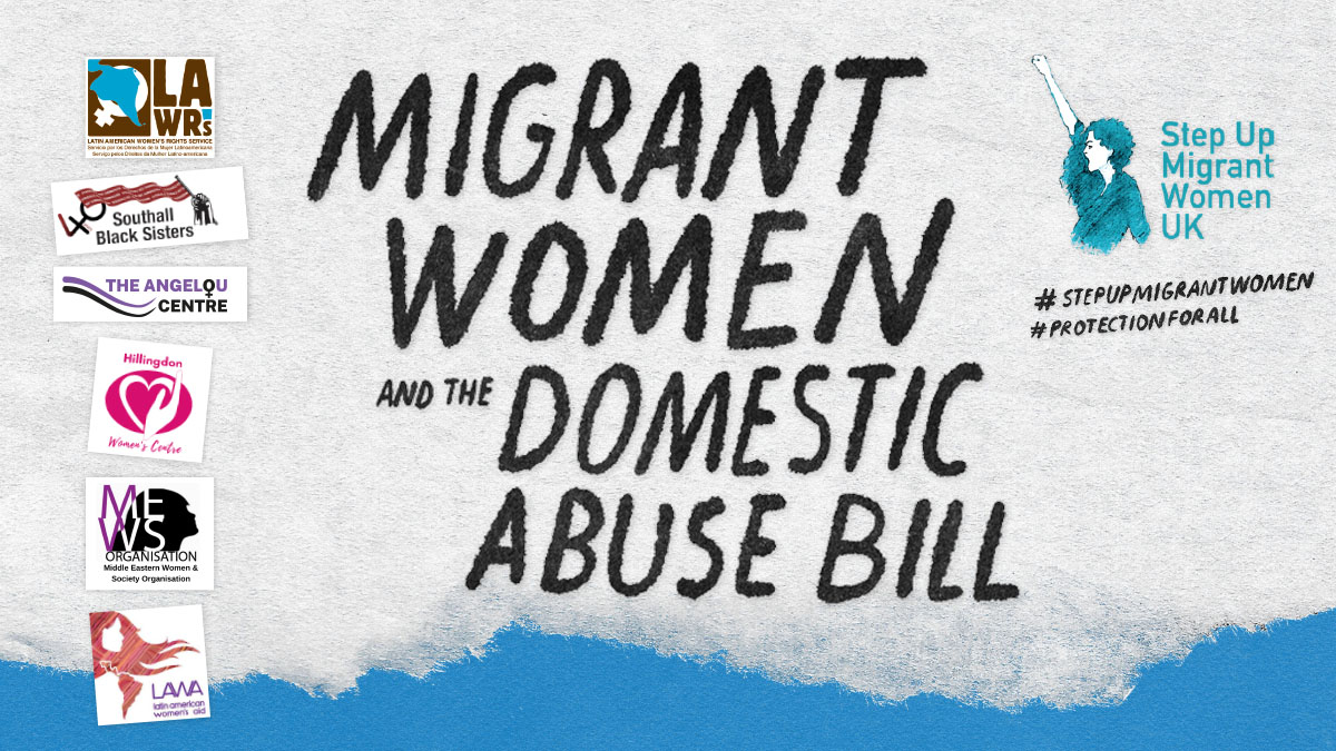We need a #DomesticAbuseBill that protects all survivors without discrimination. We are joining @lawrsuk @SBSisters & @EVAWuk urging the Govt to listen to migrant survivors & ensure the Bill provides #ProtectionForAll #StepUpMigrantWomen
Find out more: shorturl.at/vwyDV