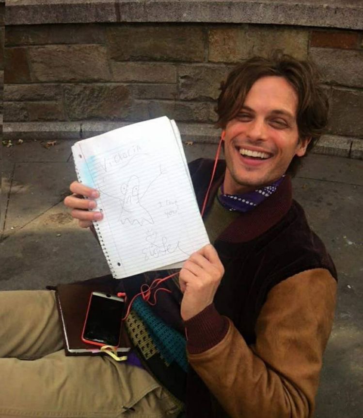 Happy birthday to the beautiful matthew gray gubler 