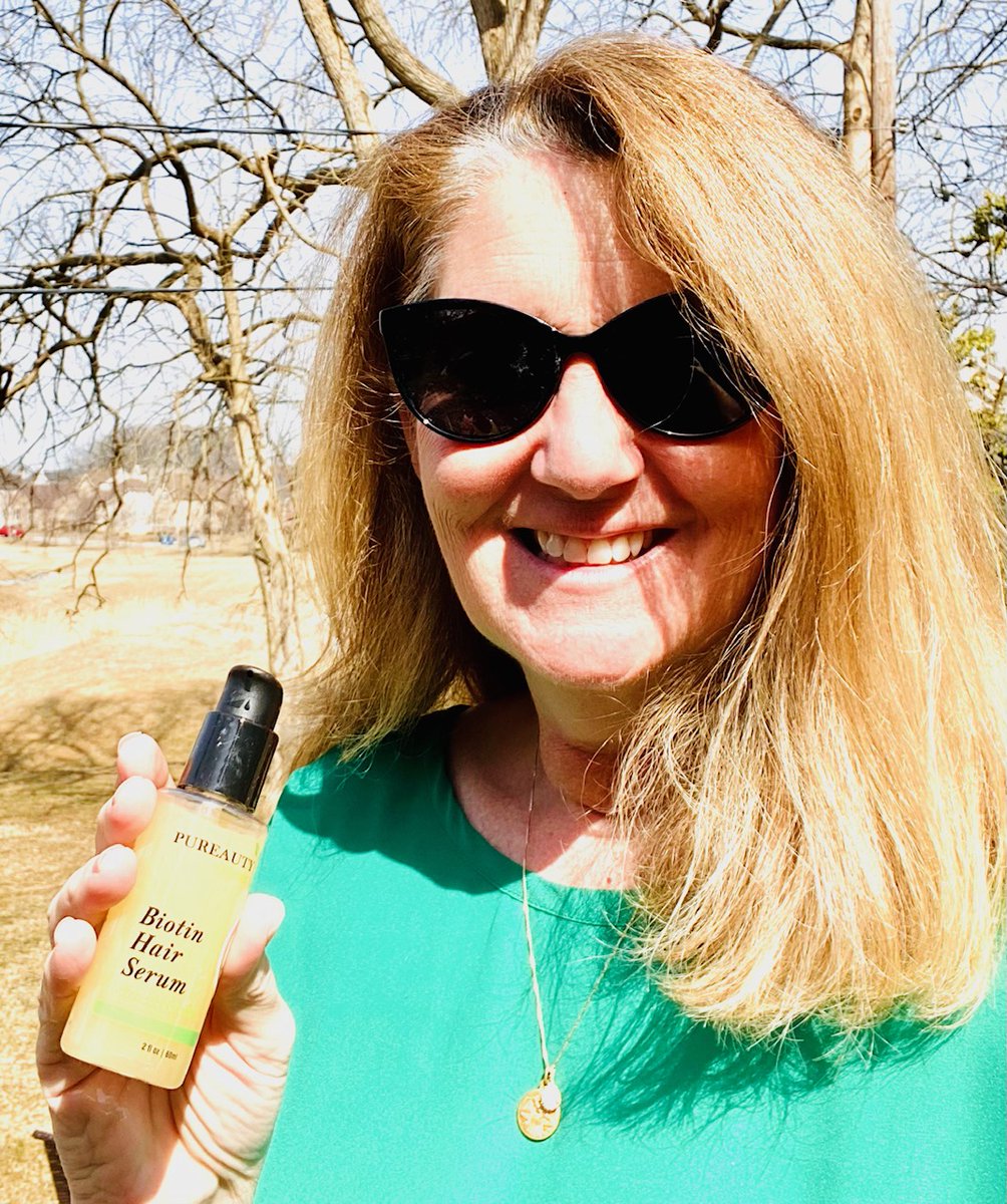 A year of incessant COVID-19 worry has me completely stressed out. Fighting back against stress-related hair loss with Biotin Hair Growth Serum! Really happy with the results!  #mybiotin #pureautynaturals #biotinhairgrowth susansaidwhat.com/2021/03/09/bio… Get it: pureautynaturals.com/pro.../biotin-…