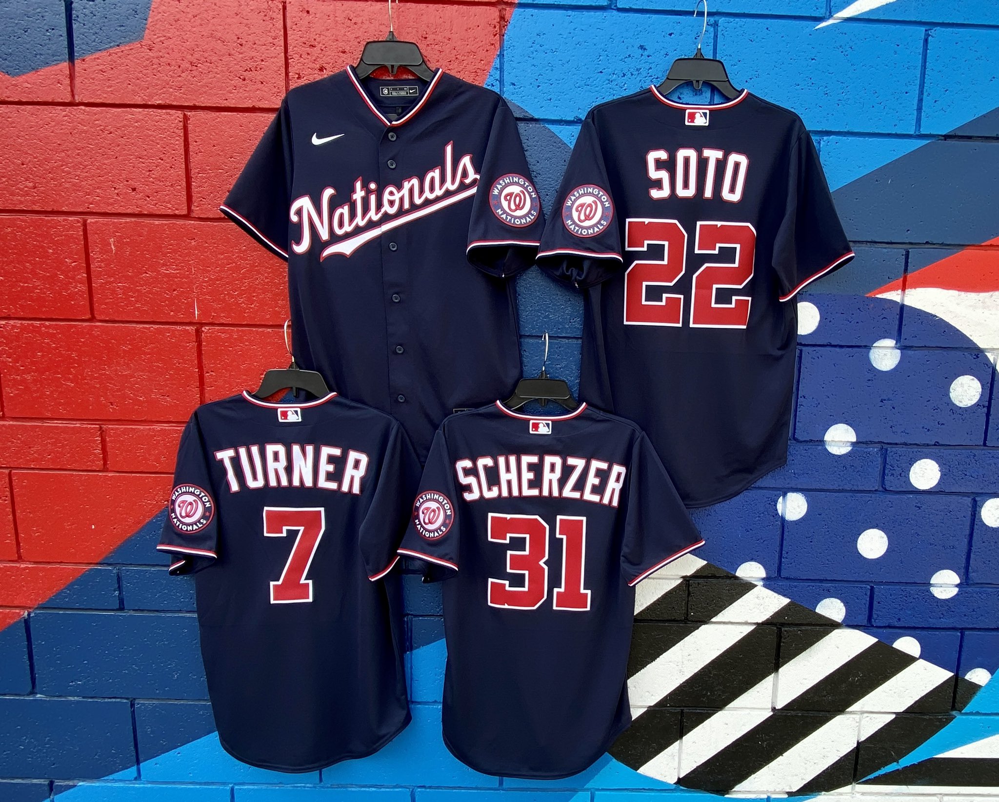 Nats Team Store on X: The wait is over our Navy Jerseys are BACK!   / X