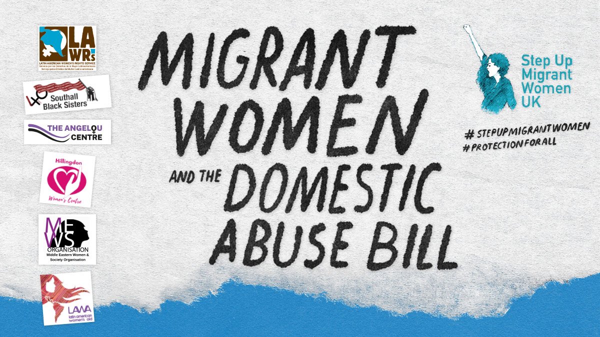 LAWALondon's tweet image. We need a #DomesticAbuseBill that protects all survivors without discrimination. We are joining @lawrsuk @SBSisters &amp;amp; @EVAWuk urging the Govt to listen to migrant survivors &amp;amp; ensure the Bill provides #ProtectionForAll. #StepUpMigrantWomen
shorturl.at/vwyDV