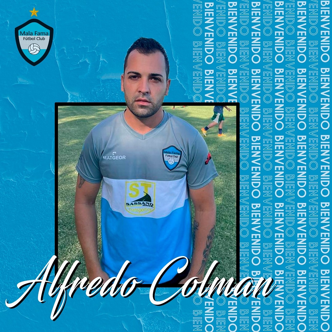 5ta incorporación llega para reforzar la zona defensiva
Alfredo Colman
Bienvenido Alfredo 
💪💪